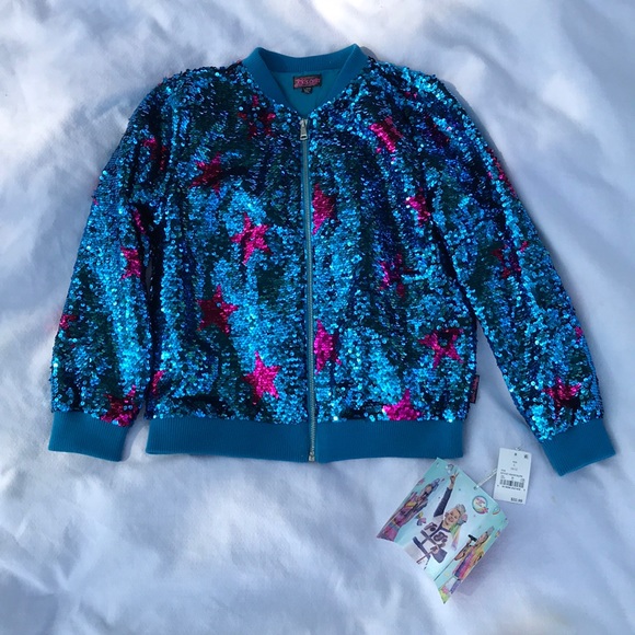 jojo siwa flip sequin jacket